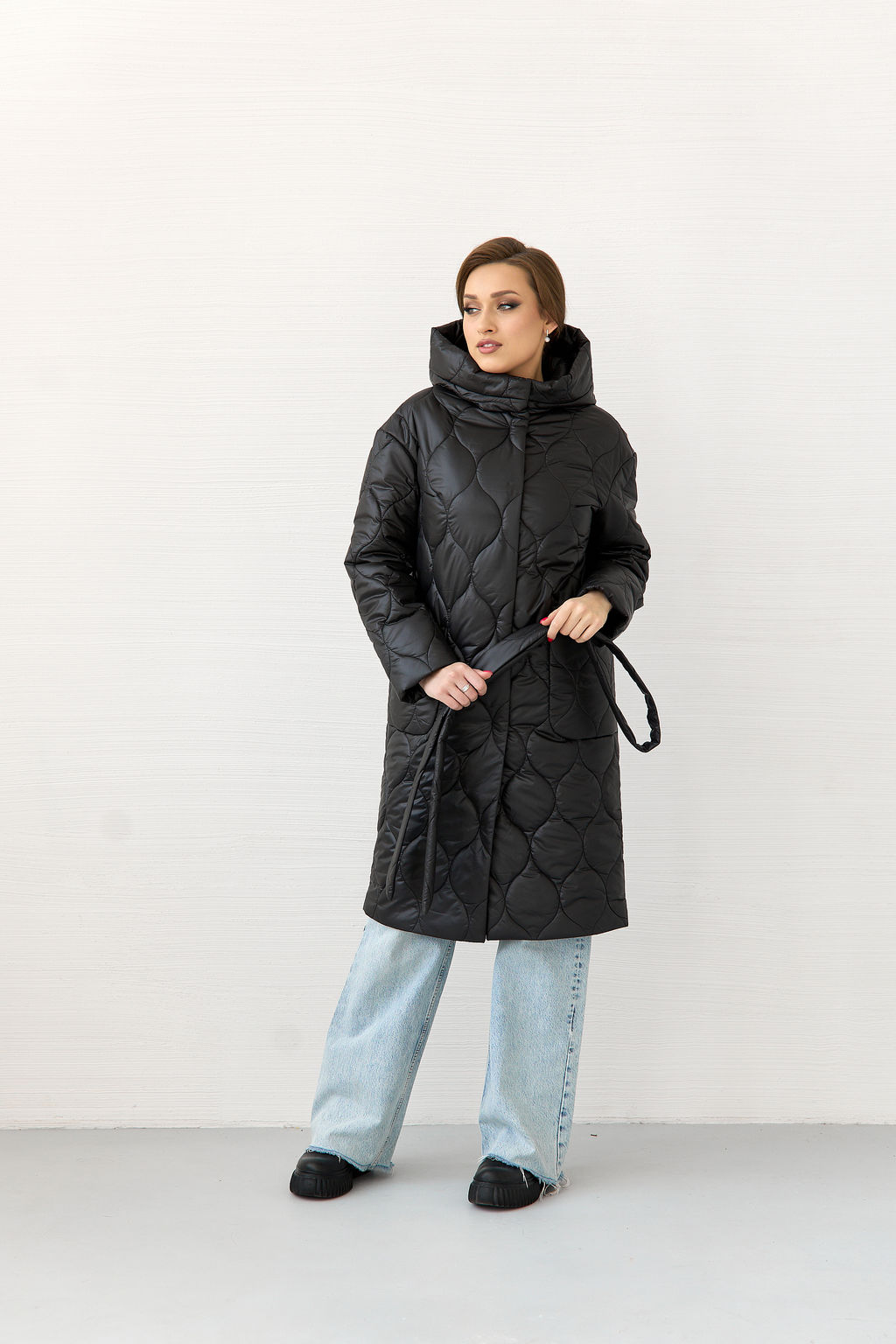 Куртка женская демисезонная 24111-00 (серый опал) - Kankan фото 5