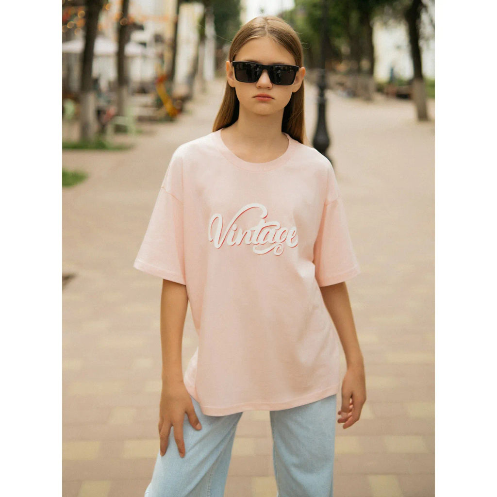 Футболка оверсайз кулирка 1657100304 - Youlala фото 12