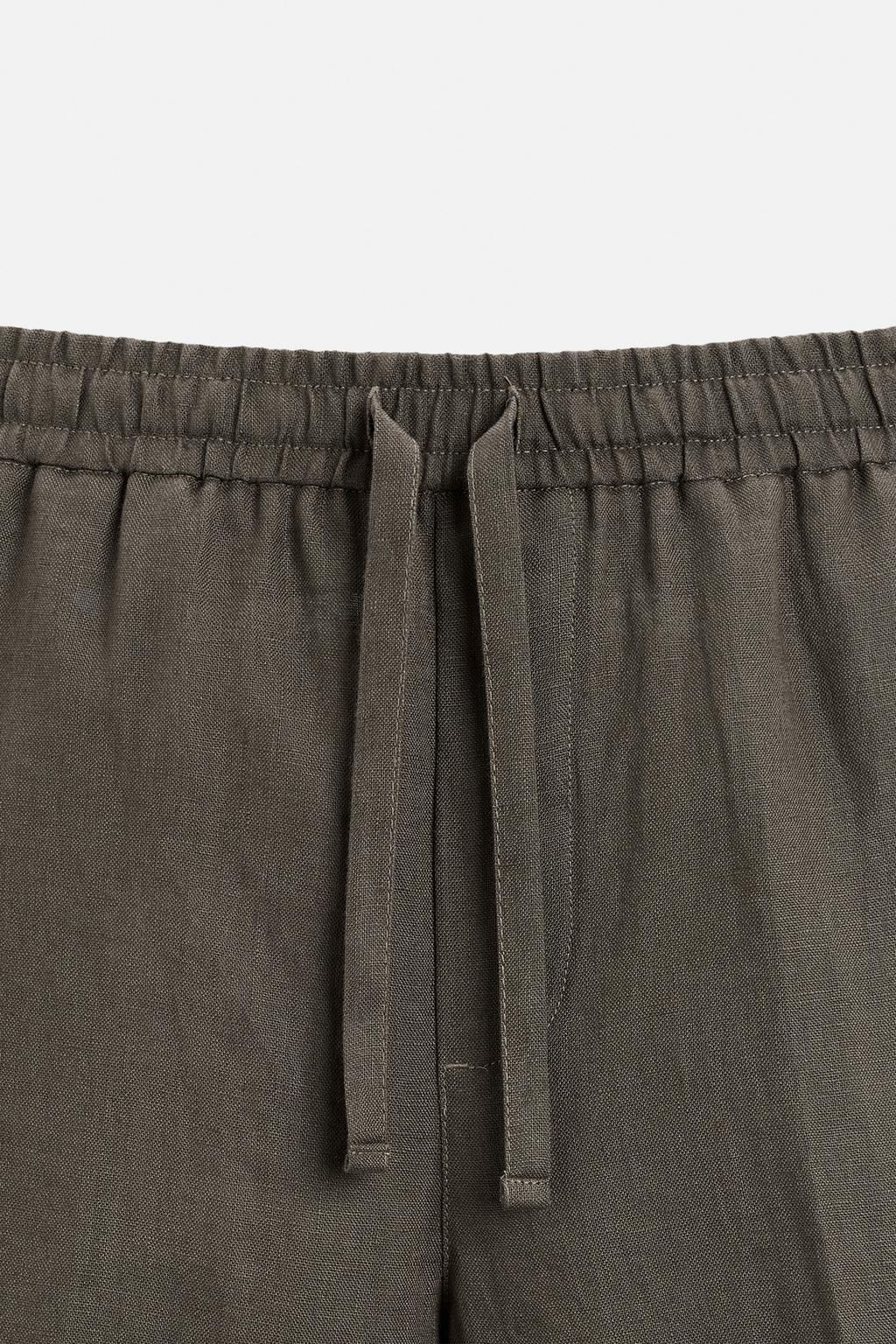 100% LINEN TROUSERS - Zara фото 27