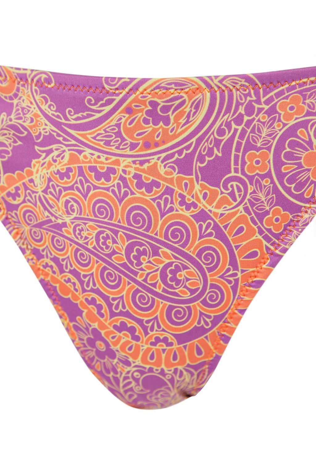 TRENDYOLMILLA Batik Desenli Ucgen Baglamal? Bikini Tak?m? TBESS23BT00005  фото 23