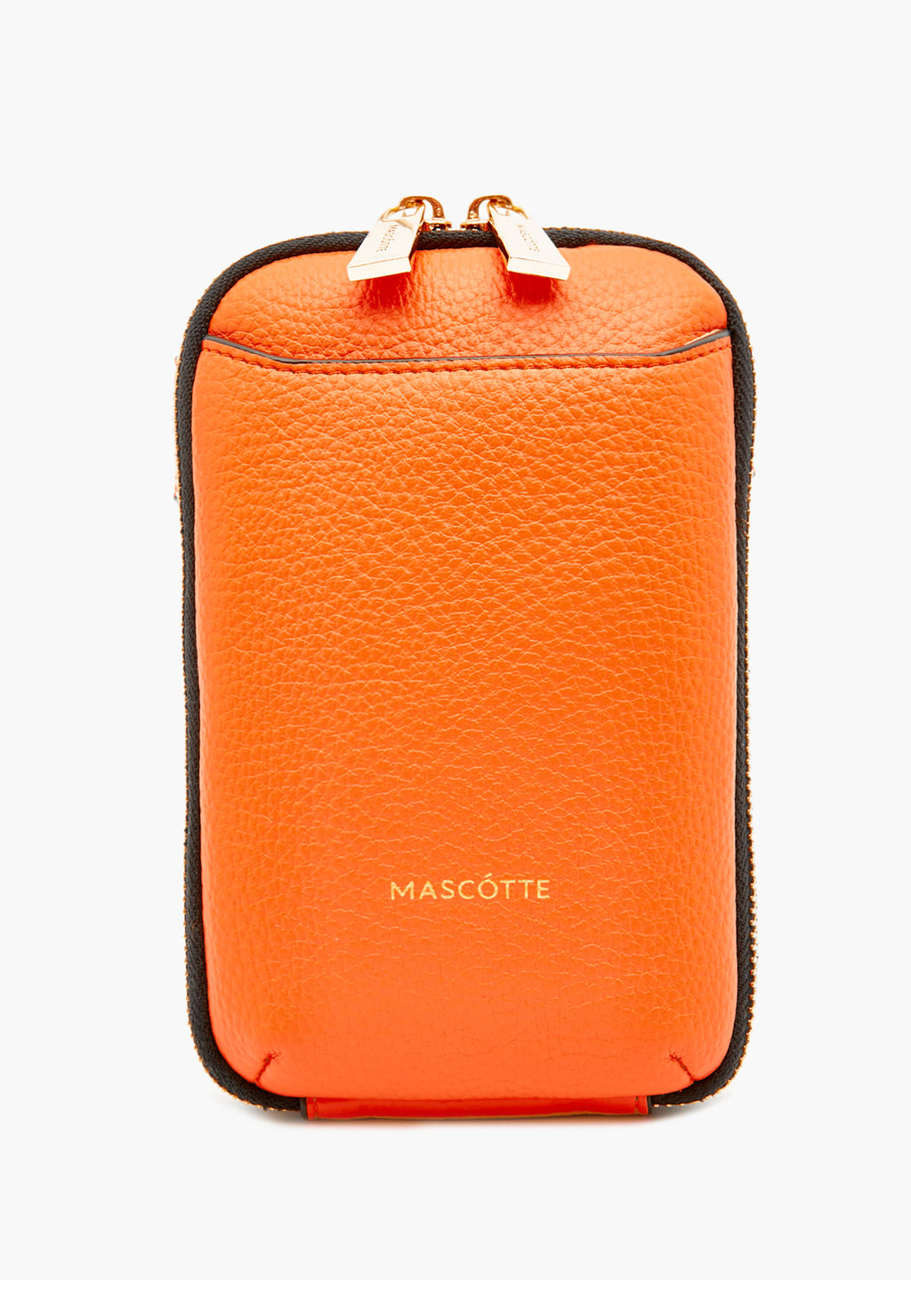 Оранжевая женская сумка для мобильного 610-3101-613