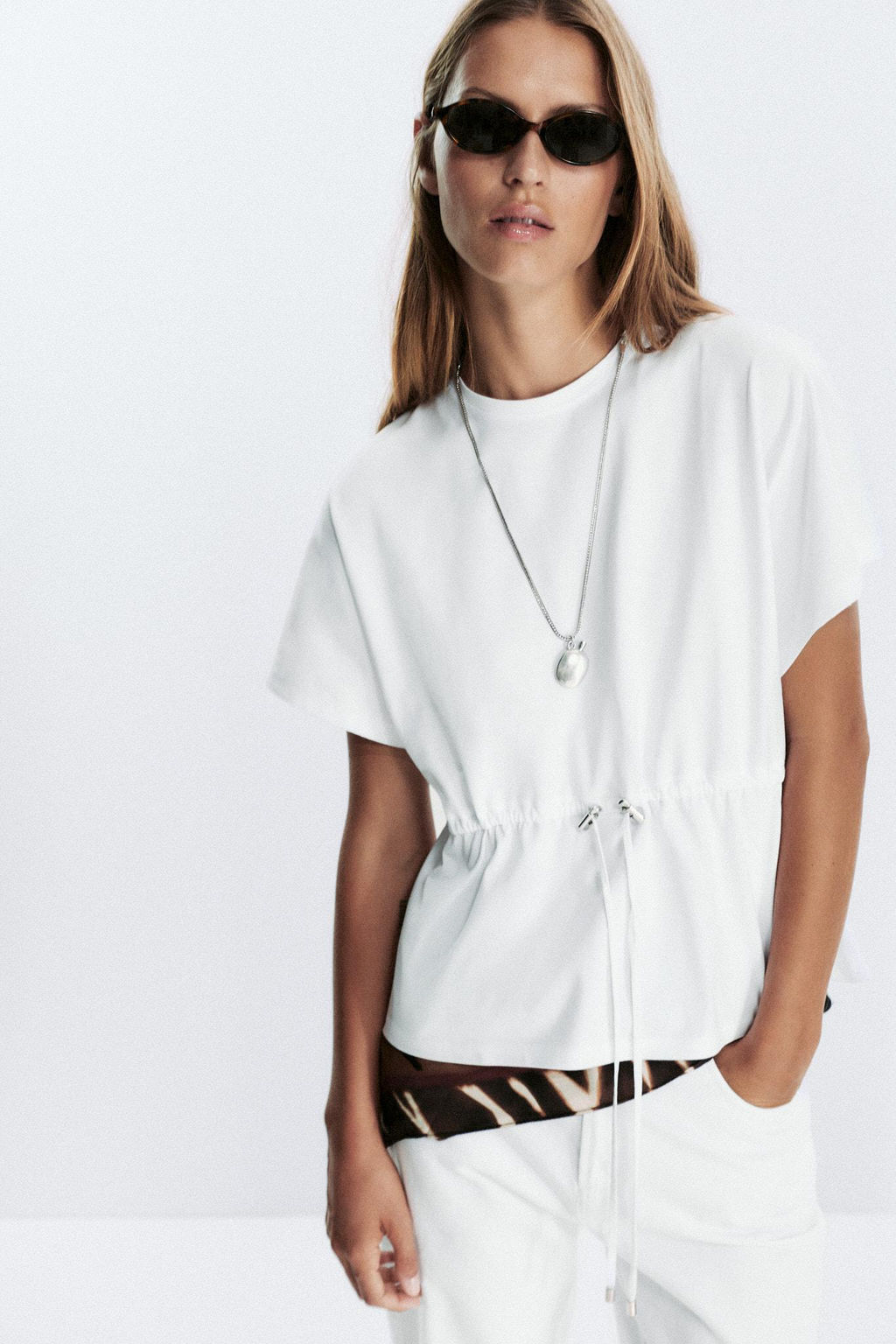 HEAVY COTTON T-SHIRT - Zara фото 6