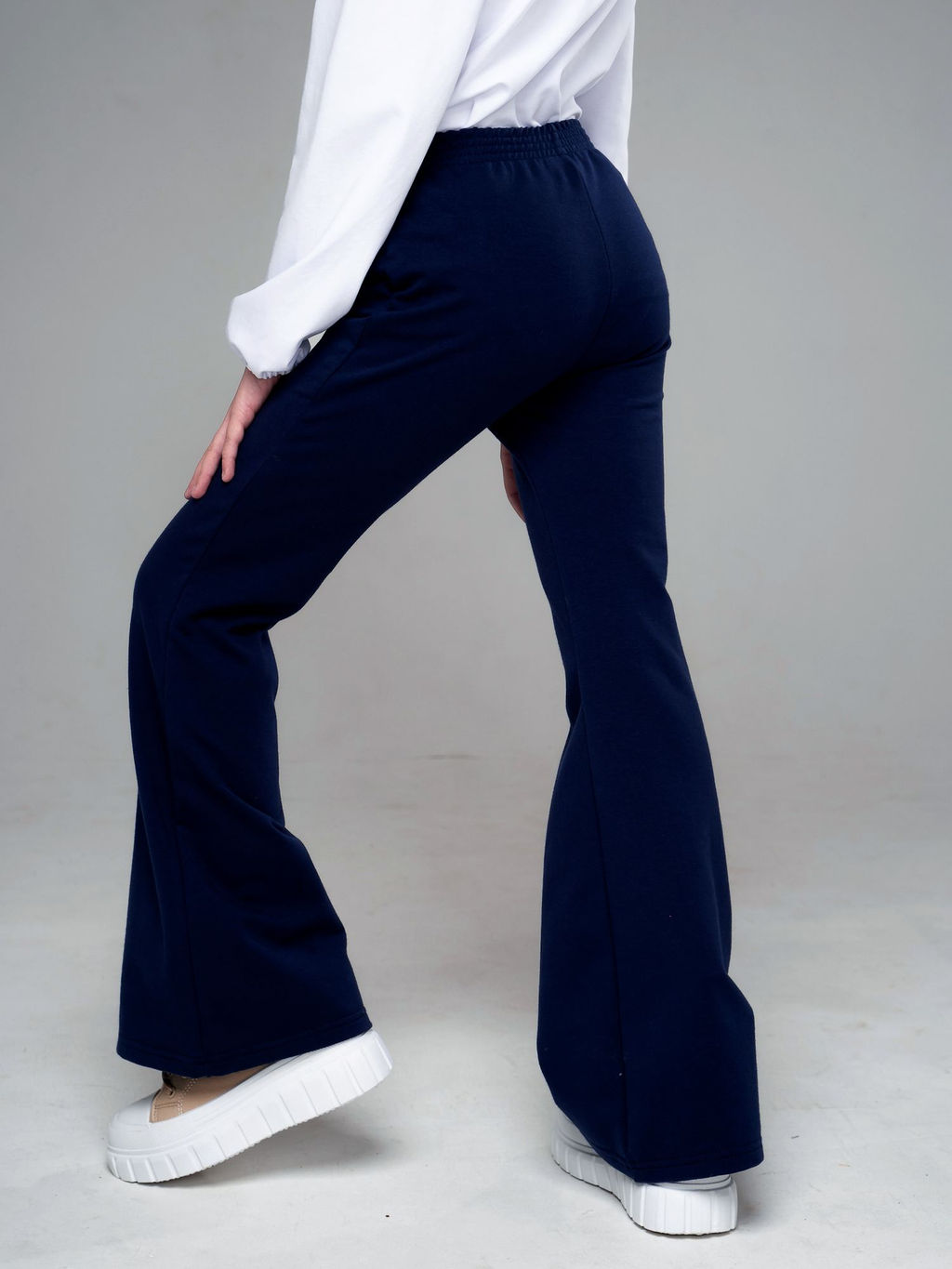 Брюки с начёсом