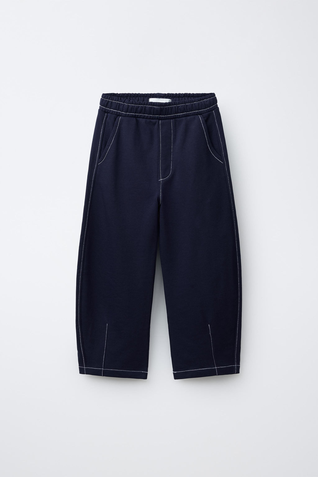 CONJUNTO SUDADERA Y PANTAL?N FELPA PESPUNTE / Marino