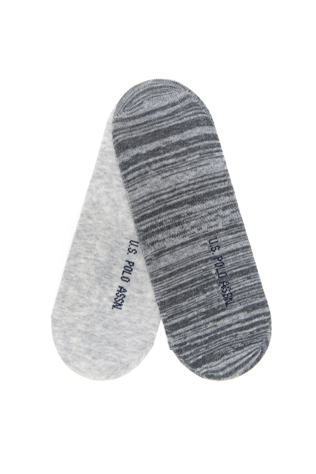 Мужские серые меланжевые носки Неожиданная скидка в корзине - U.s. polo assn фото 3