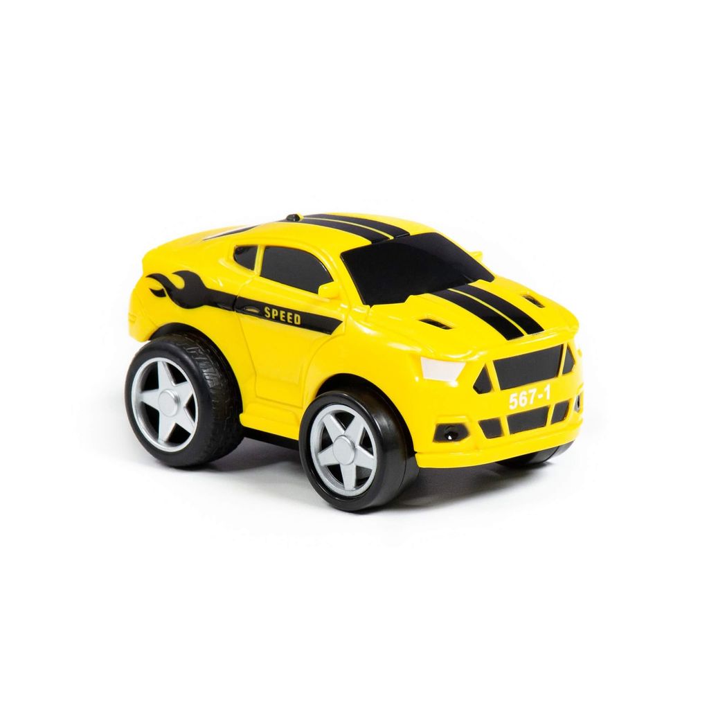 Крутой Вираж, автомобиль гоночный №1 инерционный (в коробке) - Полесье фото 11