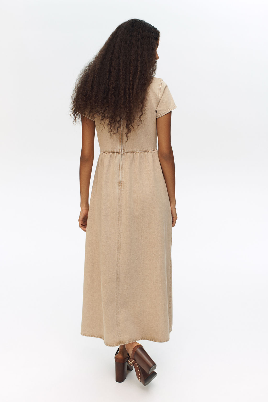 Maxivestido denim - H&m фото 7
