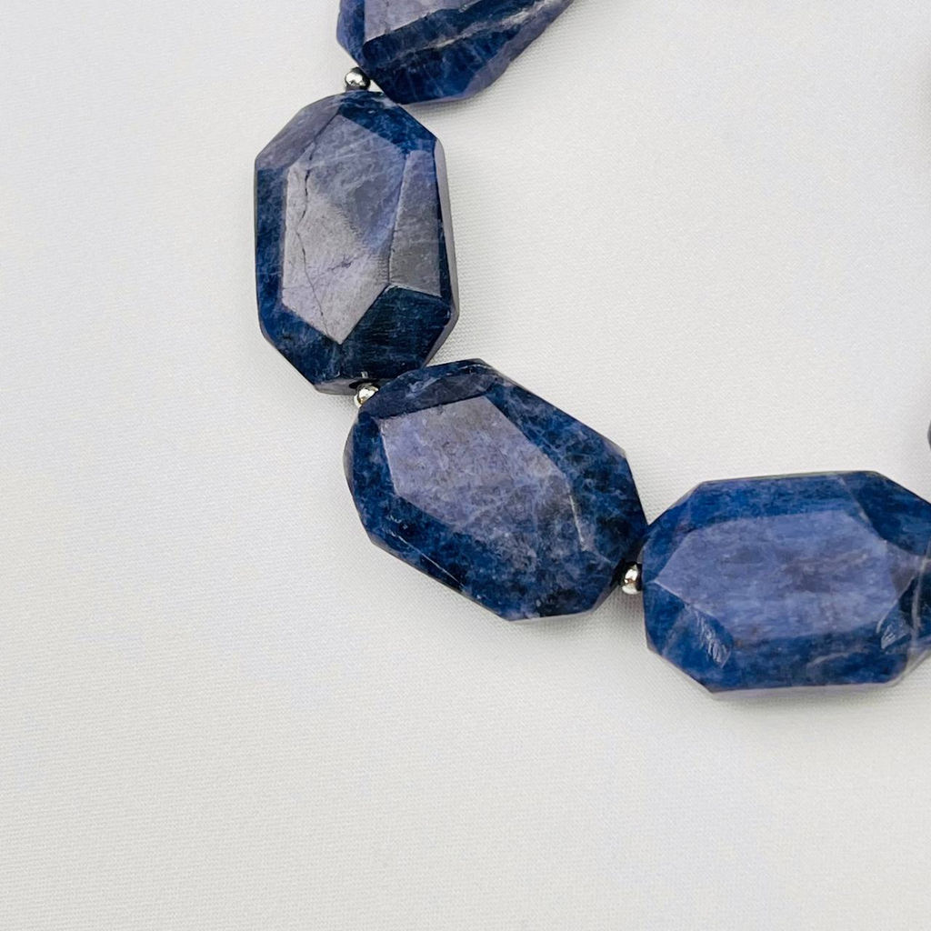 Браслет из Содалита 17,5 см +