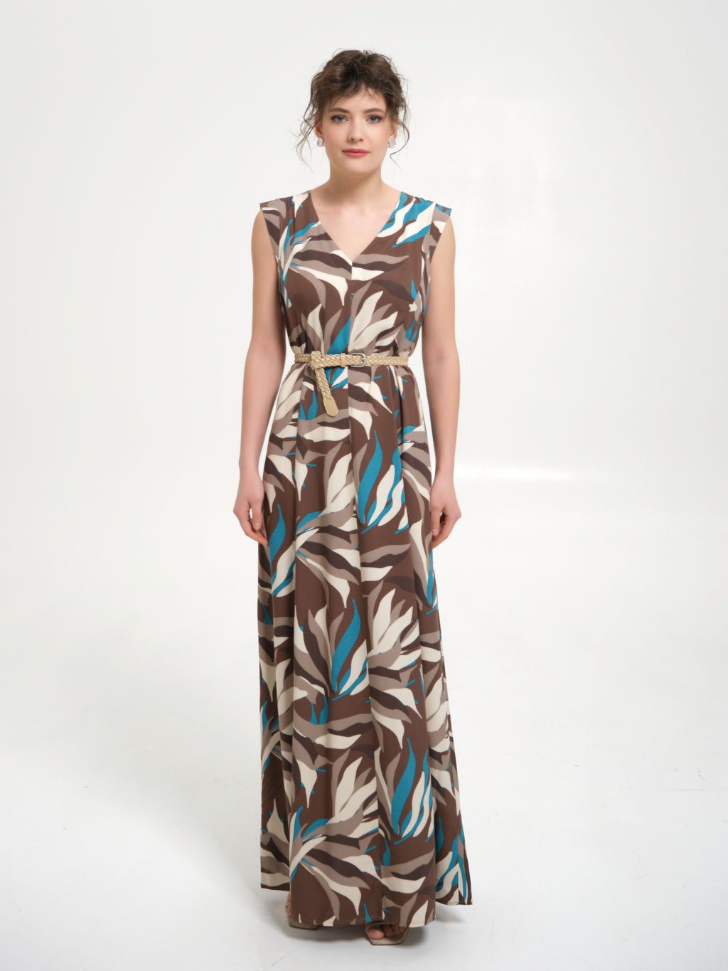 Платье с принтом - Stilla фото 8