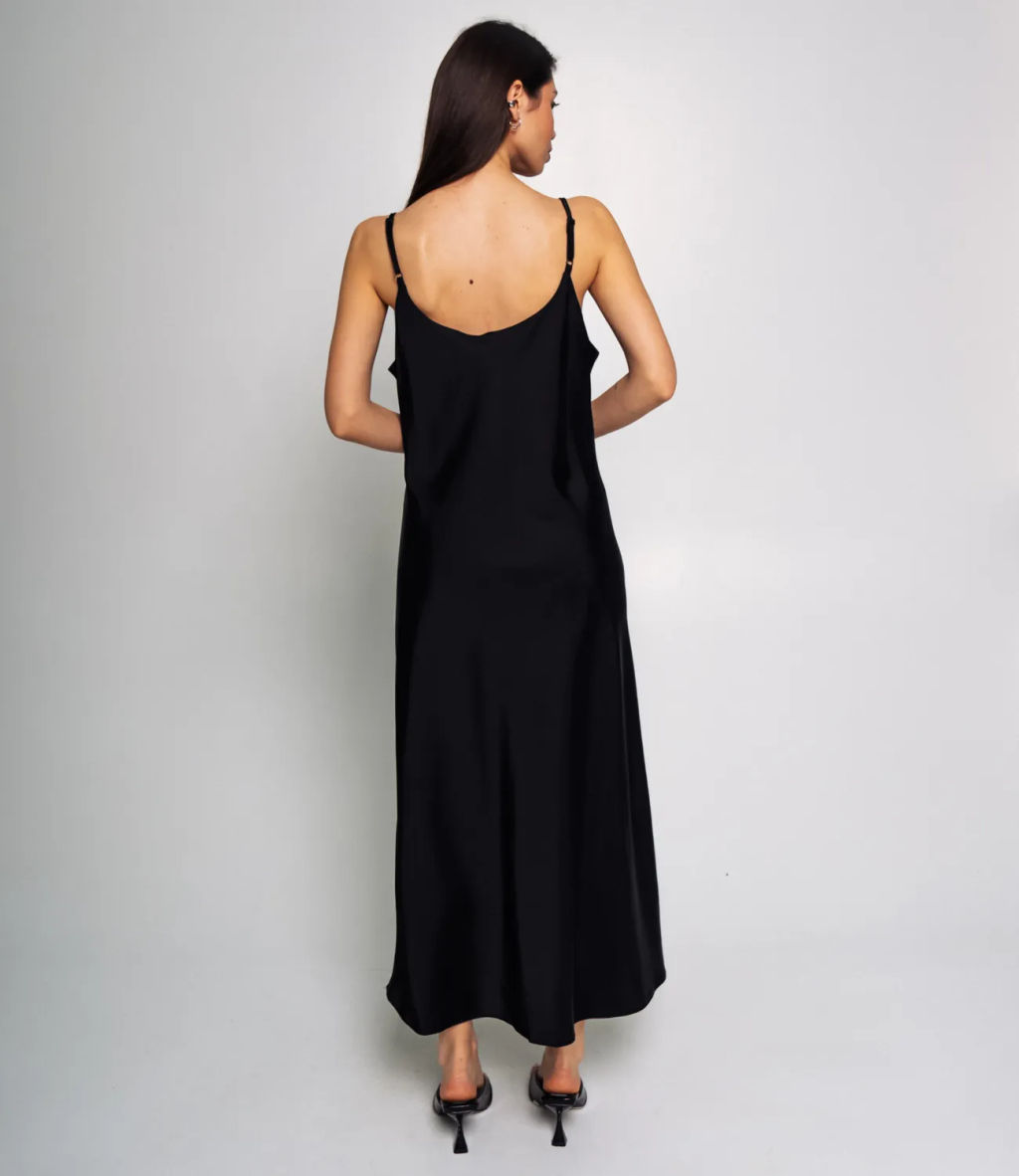 Платье #БШ2419, чёрный