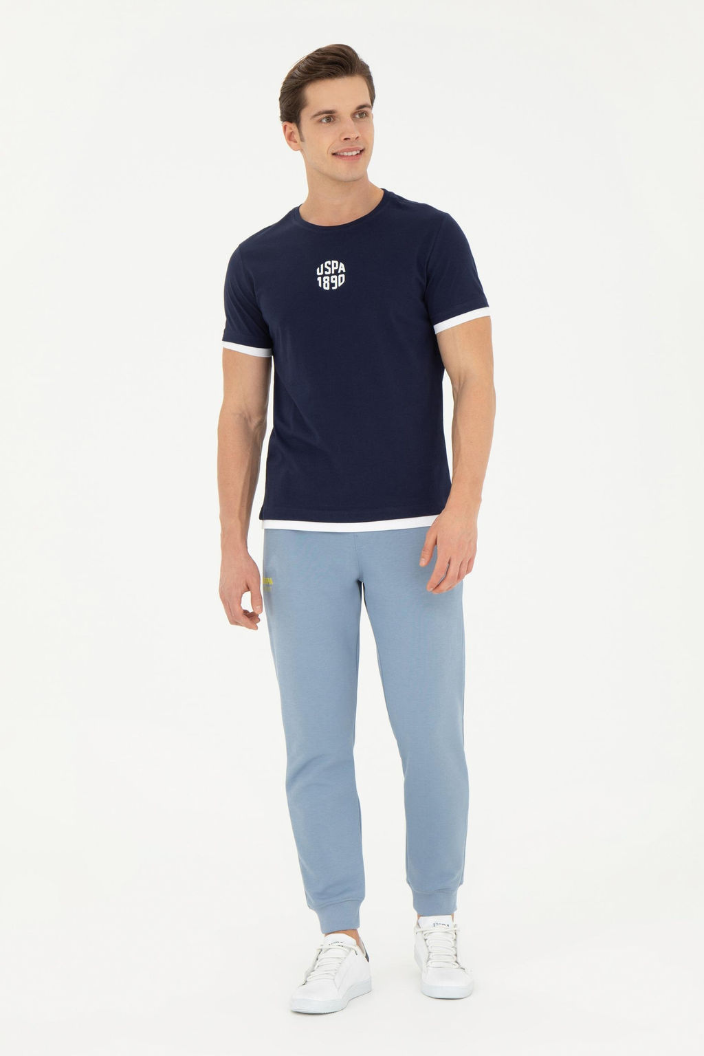 Мужские спортивные штаны цвета индиго - U.s. polo assn фото 9