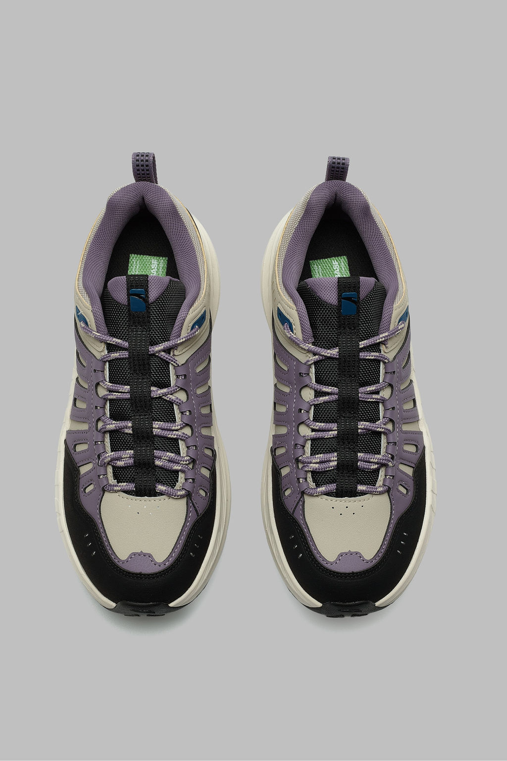 Кроссовки LifeStyle Черный/Фиолетовый/Хаки