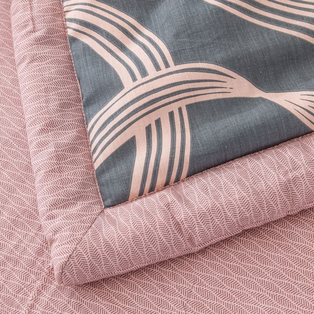 Комплект постельного белья Сатин с Одеялом 100% хлопок OB143 Евро/50-70 2 шт - Ситрейд фото 6