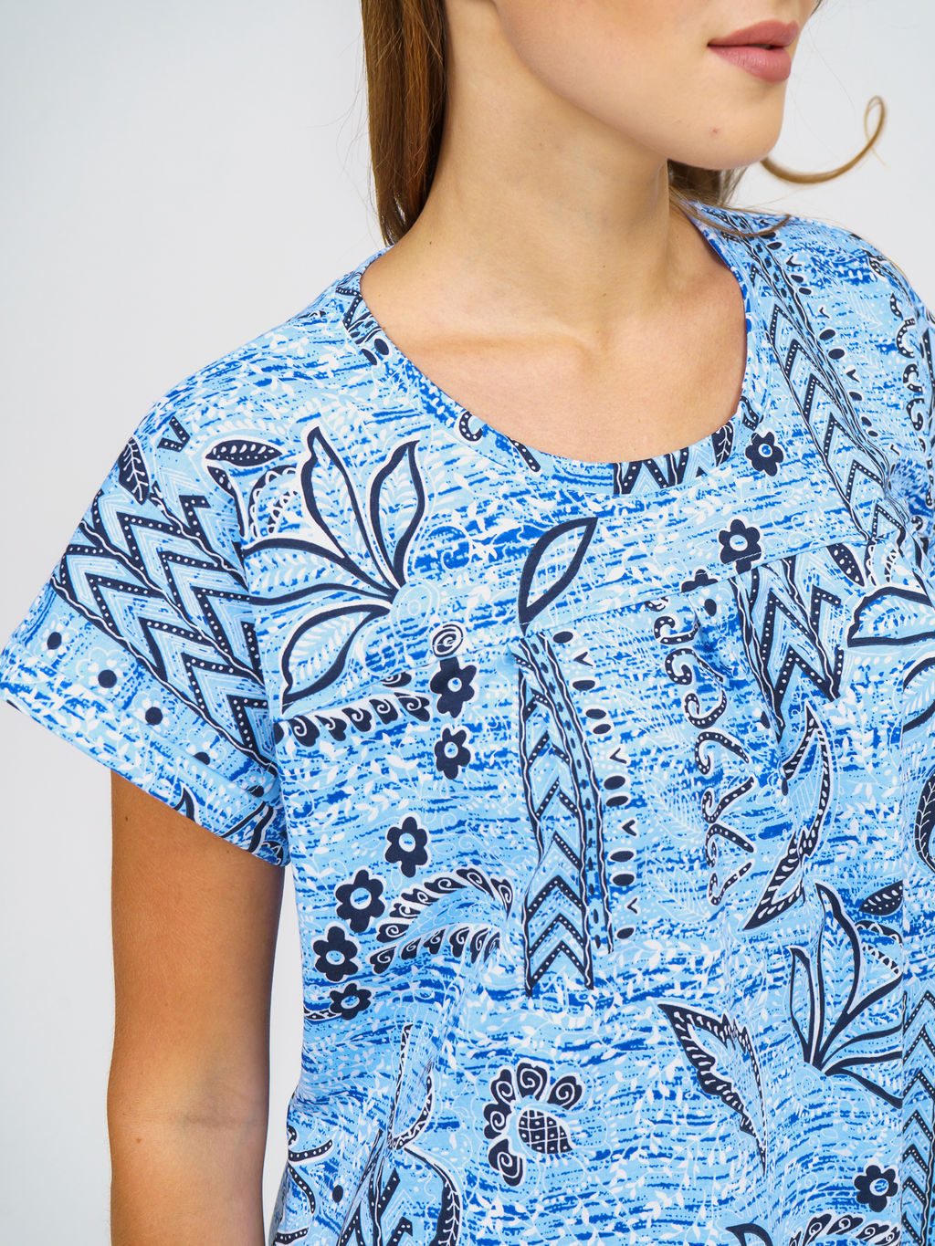 520 Платье "Голубой"