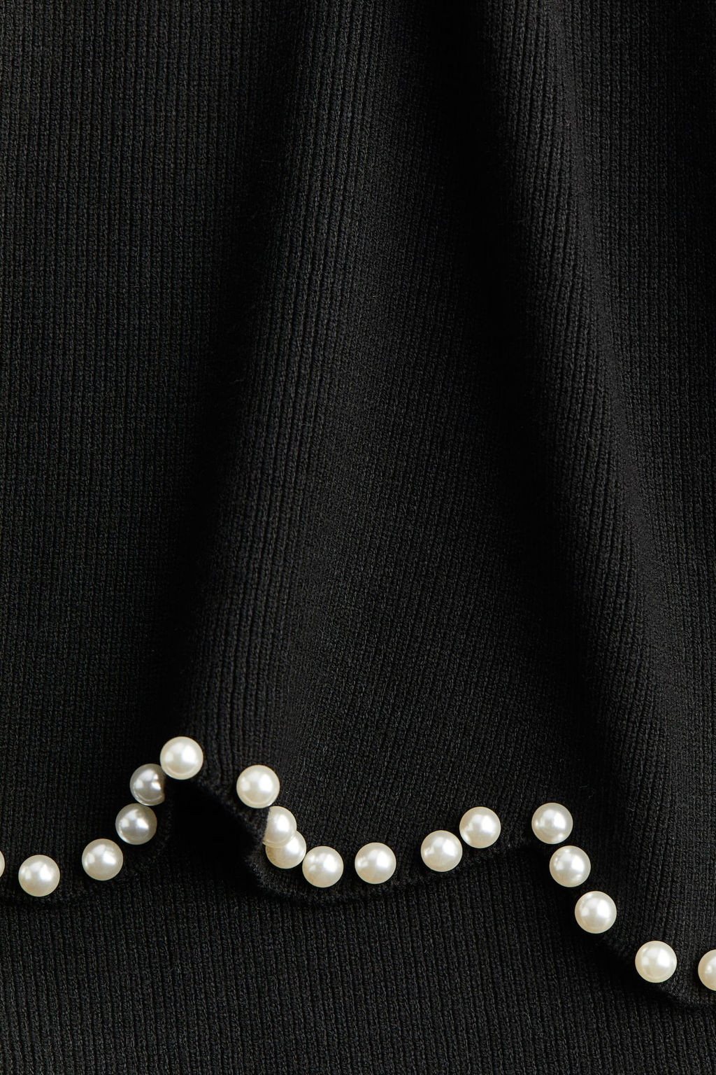 Top de punto con cuentas decorativas - H&m фото 4