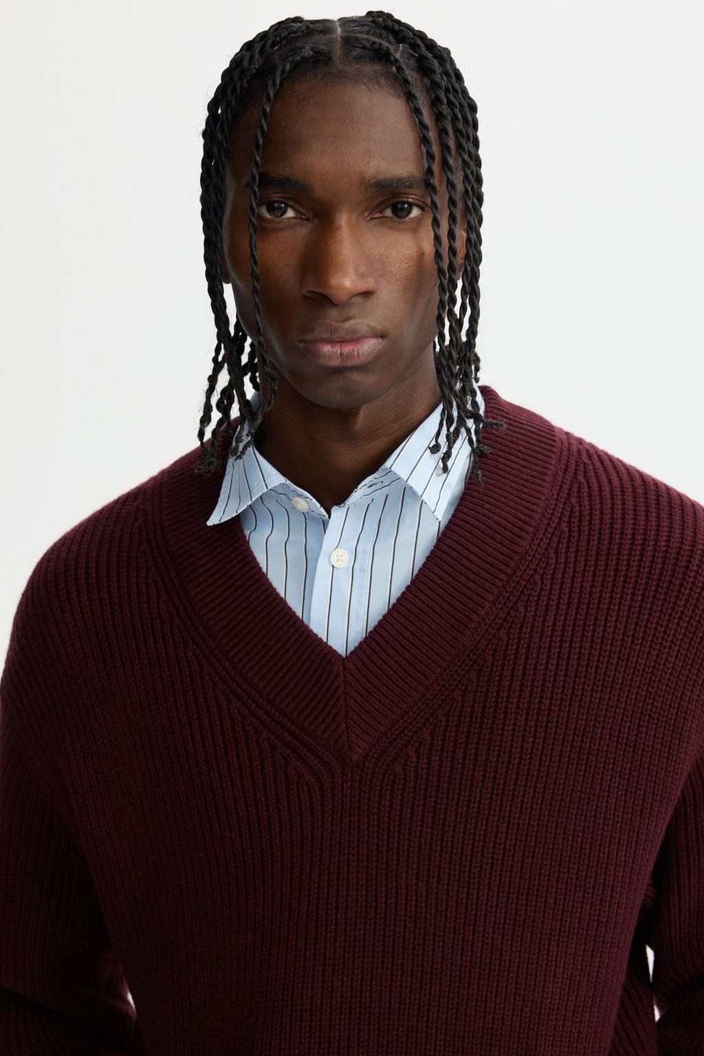 Jersey en punto de canal? Boxy Fit - H&m фото 4