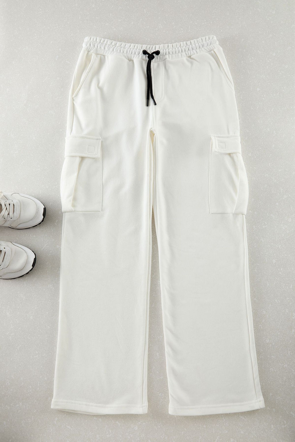 TRENDYOL MAN Haki %100 Pamuk Wide Leg/Genis Kesim Kargo Cepli Esofman Alt? TMNAW25EA00021 - Trendyolmilla фото 16