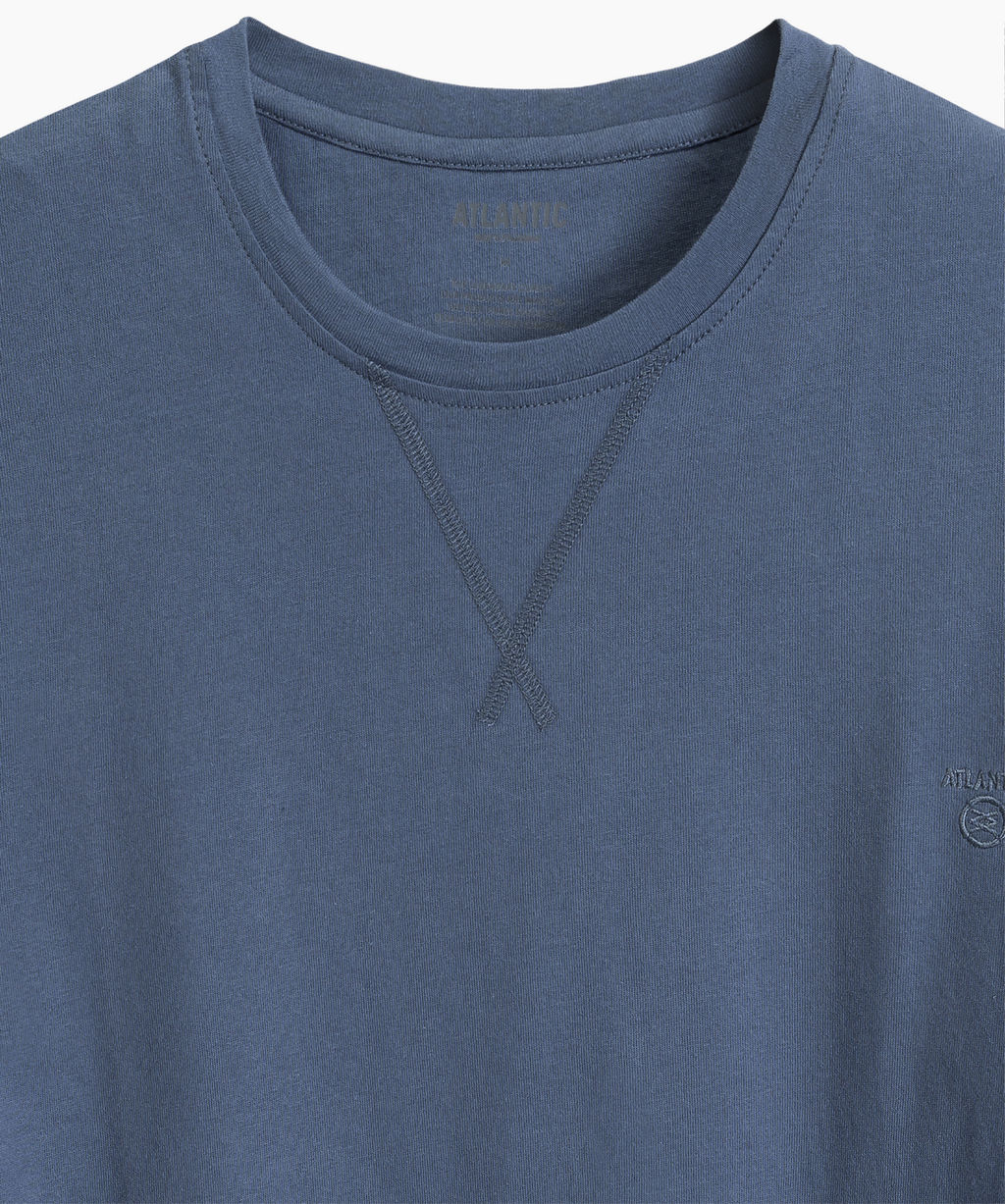 NMP-393 Пижама мужская Flannel Check голубой + темно-голубой