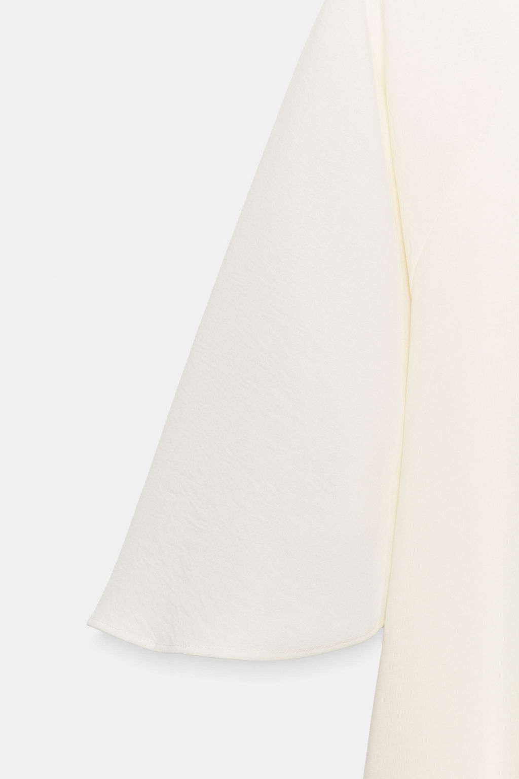 CAMISETA COMBINADA / Crudo - Zara фото 7