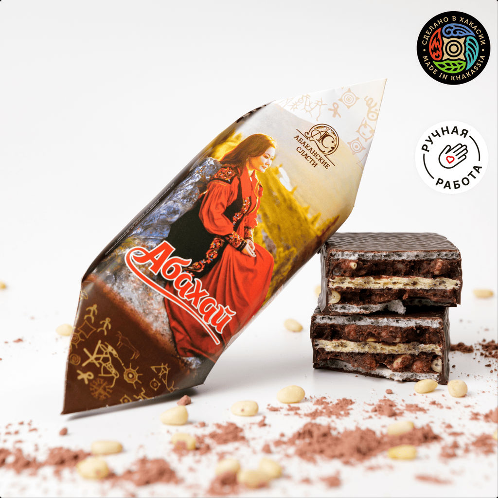 Абахай с натуральной черёмухой и кедровым орехом