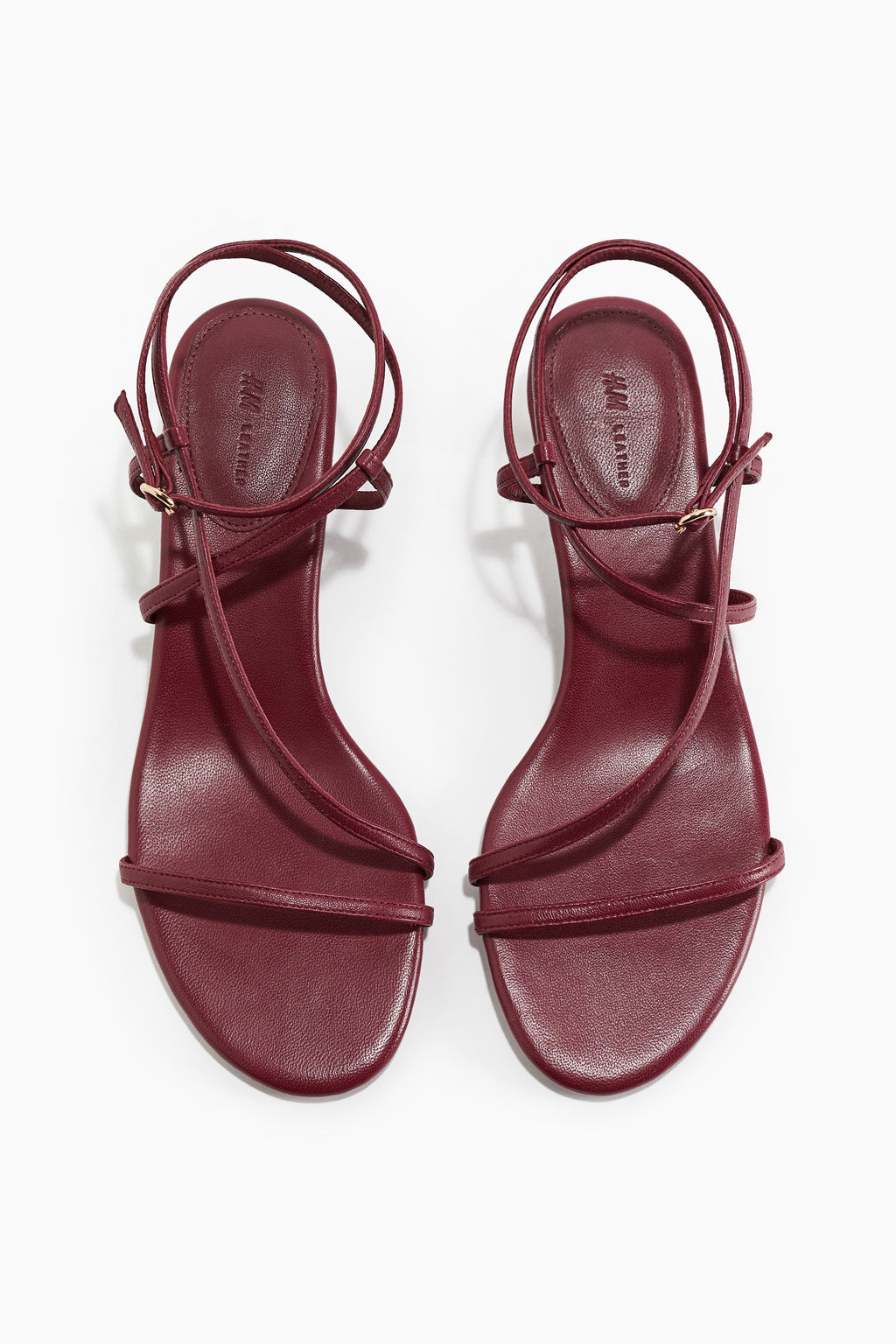 Sandalias de piel con tac?n kitten - H&m фото 5