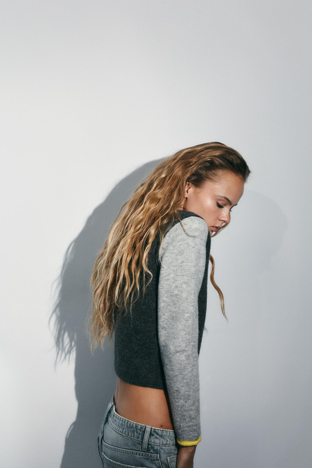 CHAQUETA PUNTO COLOR BLOCK / Multicolor - Zara фото 3