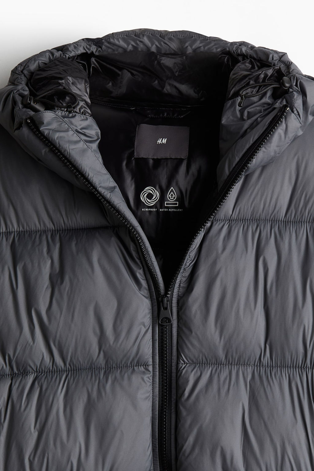 Chaqueta acolchada repelente al agua Loose Fit - H&m фото 3