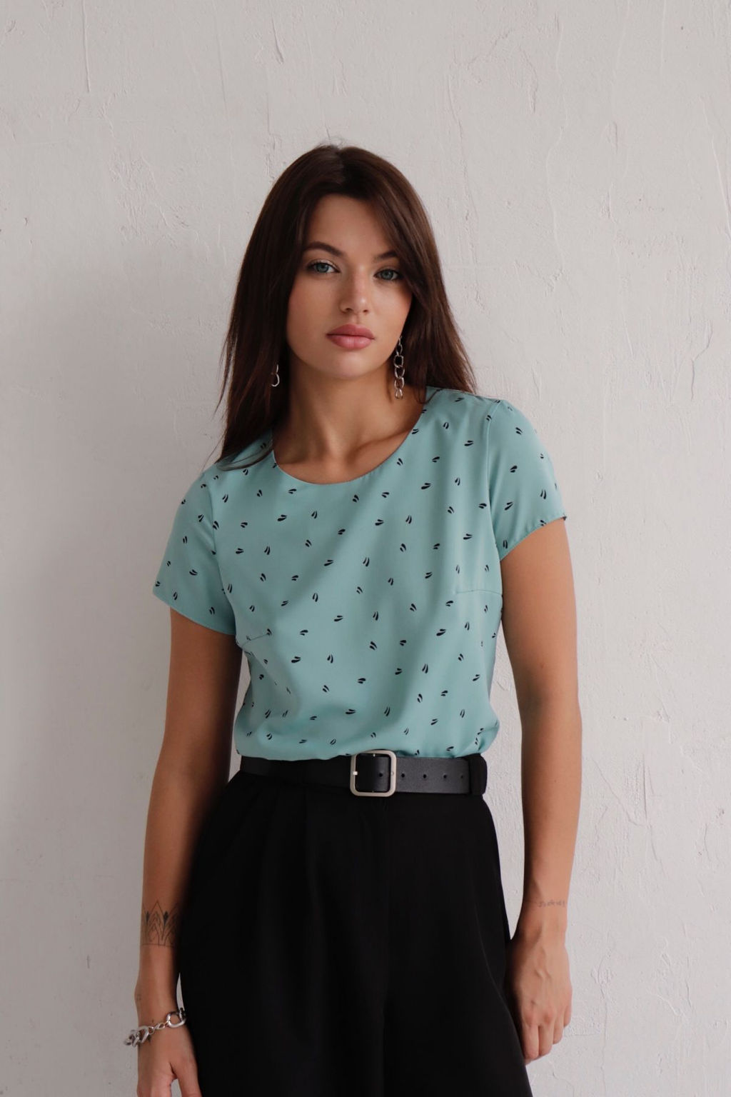 Блуза с коротким рукавом - Martichelli фото 44