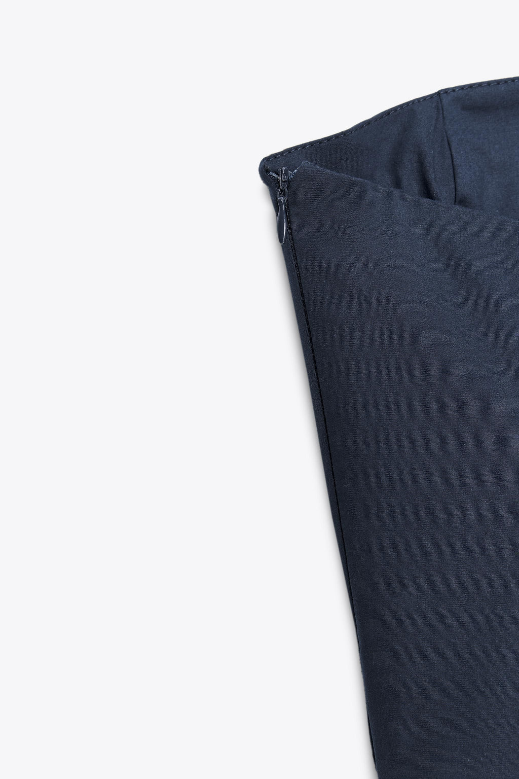 STRAPLESS POPLIN DRESS - Zara фото 3