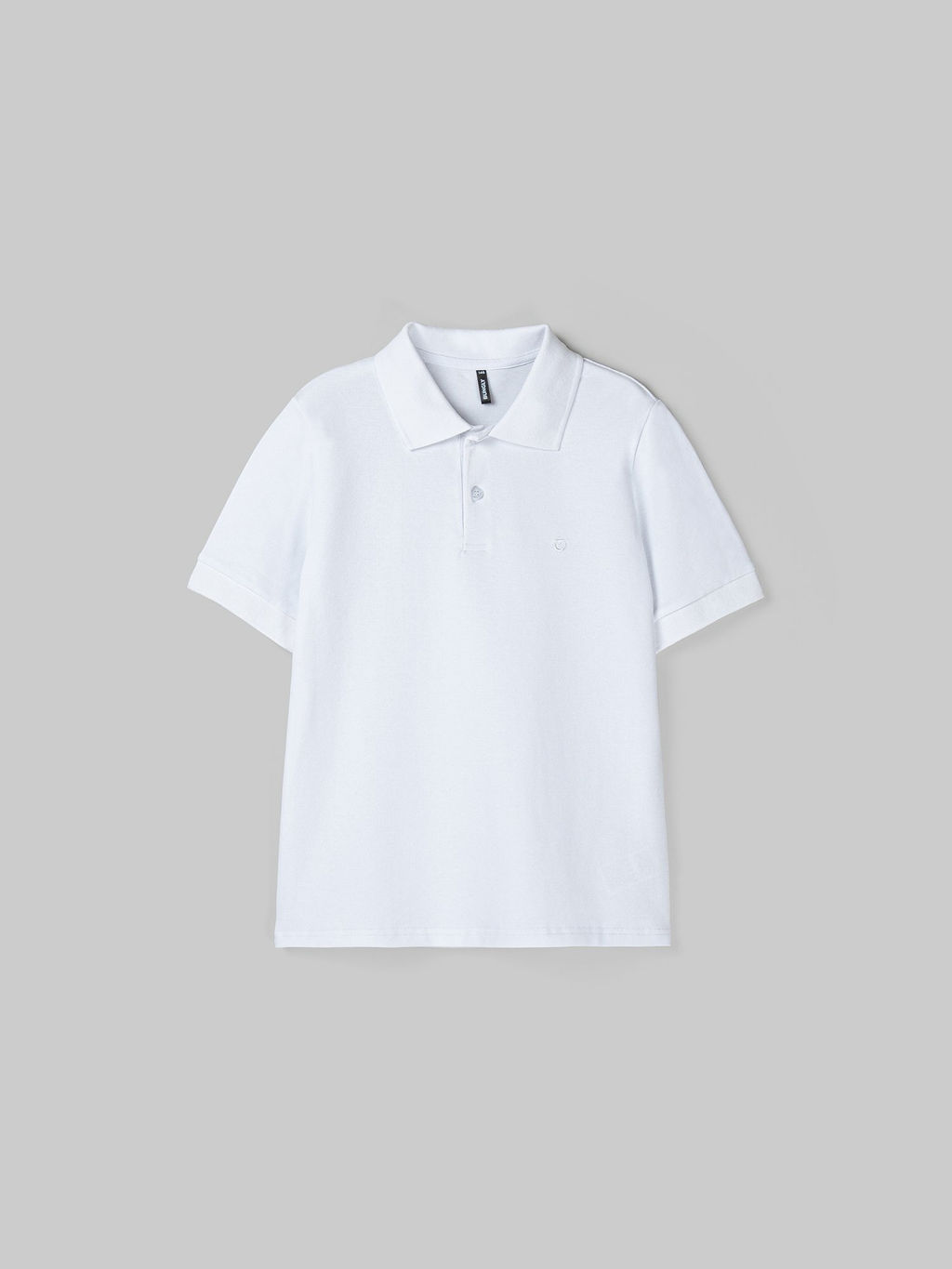 Футболка поло Белая 7+ - Bungly фото 2