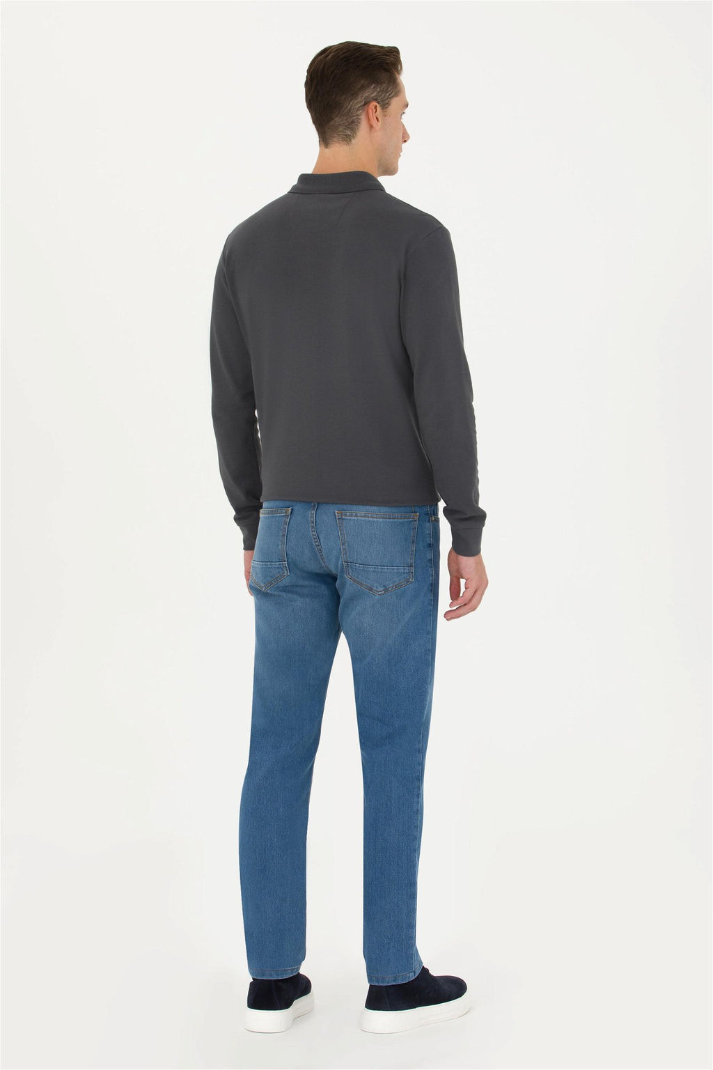 U. S. Polo Assn / Мужские голубые джинсовые брюки - U.s. polo assn фото 4