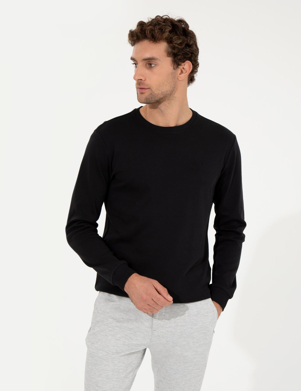 Черный свитшот - Cacharel фото 3