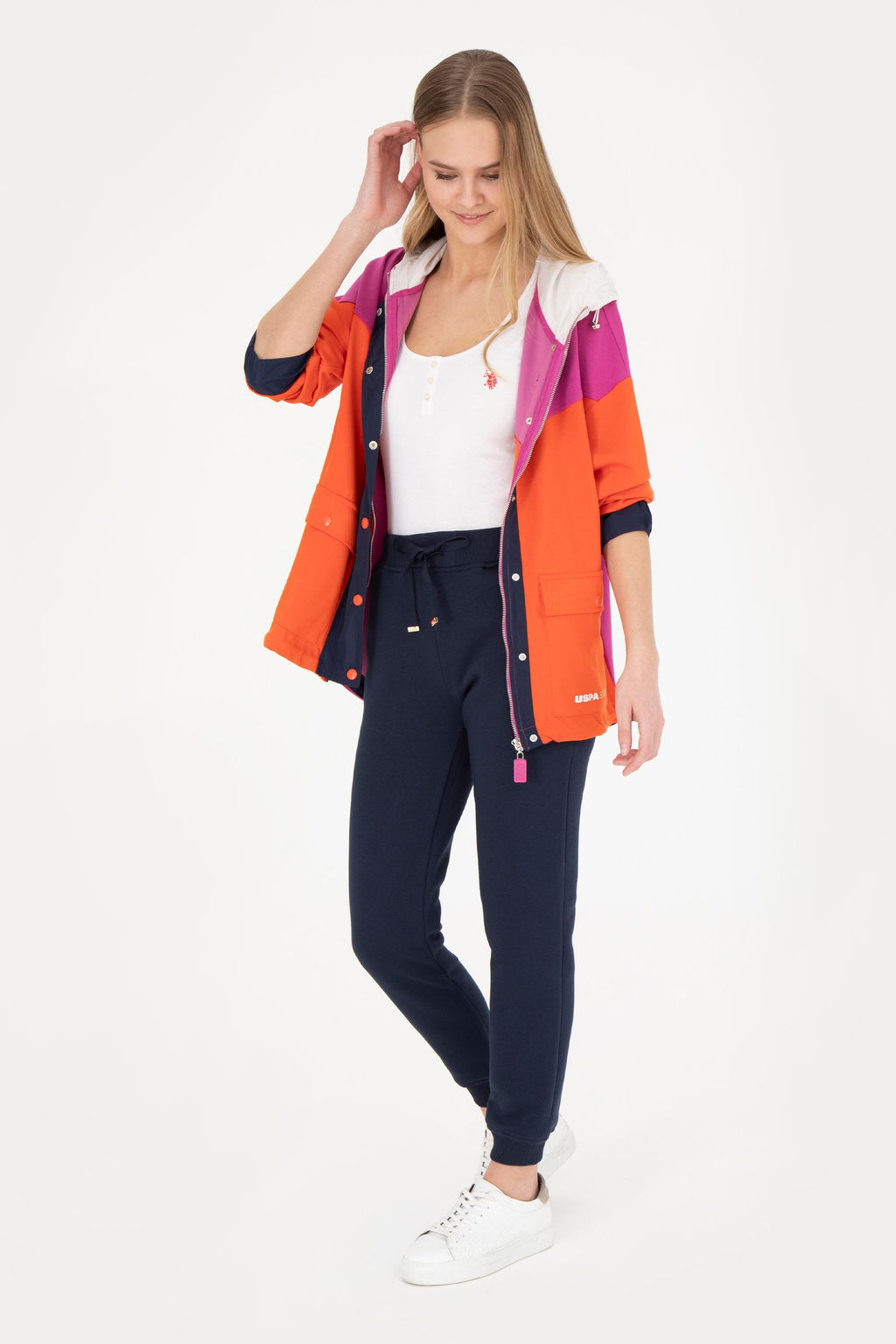 Женские темно-синие спортивные штаны Неожиданная скидка в корзине - U.s. polo assn фото 3