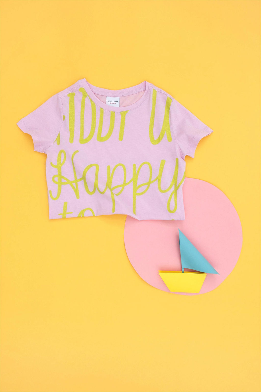 U. S. Polo Assn Футболка с круглым вырезом Магнолия для девочек - U.s. polo assn фото 5