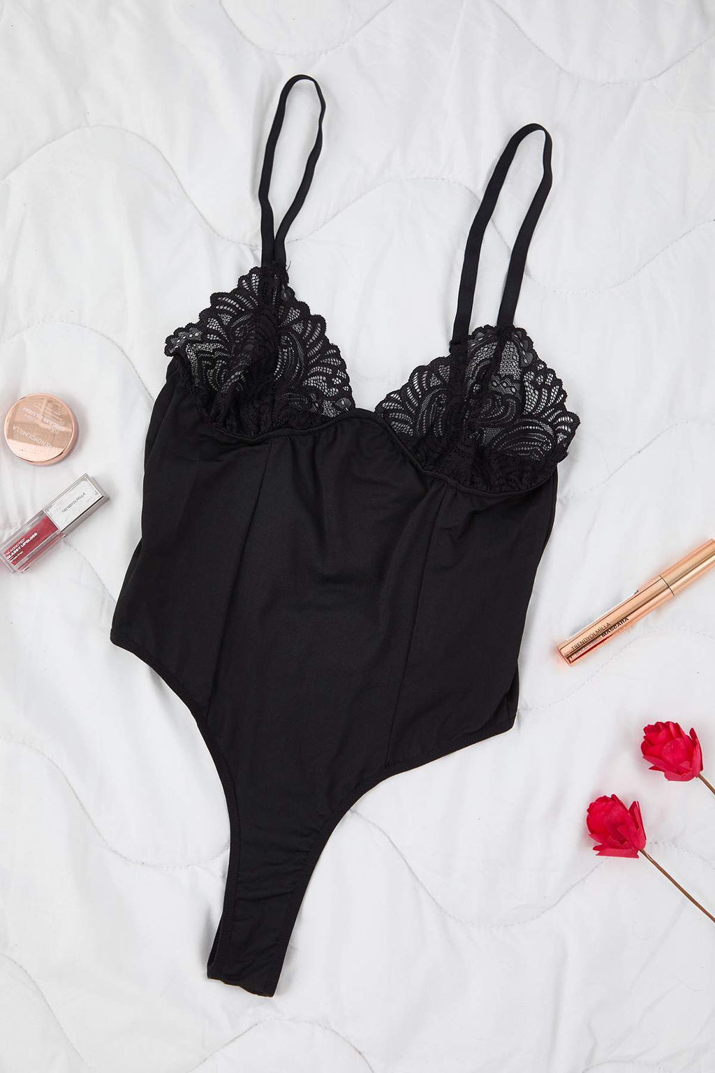 Siyah Suprem Fitted Duz Body THMAW26BD00011 - Trendyolmilla фото 5