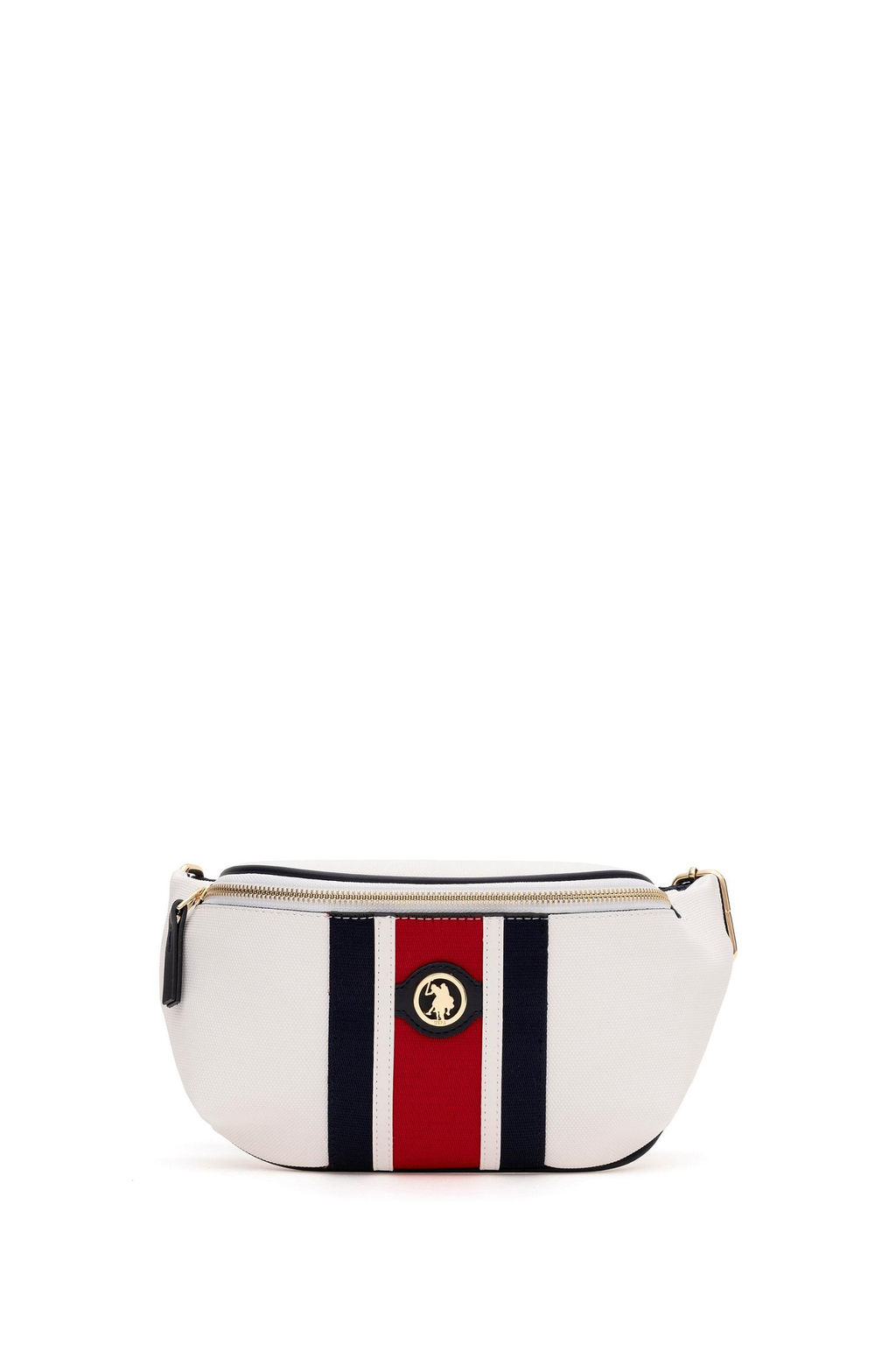 U. S. Polo Assn / Женская белая поясная сумка - U.s. polo assn фото 3