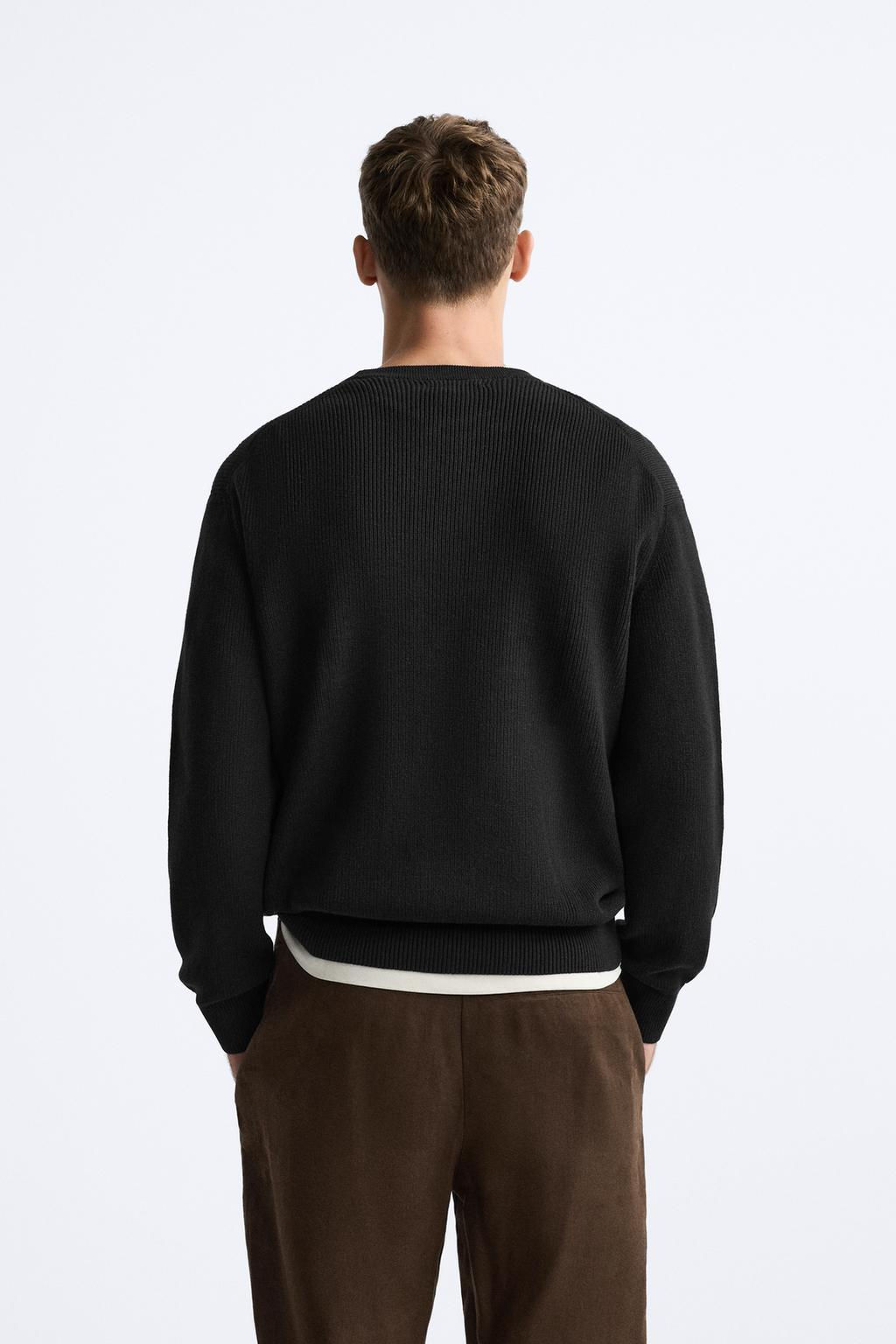 PURL KNIT SWEATER - Zara фото 12