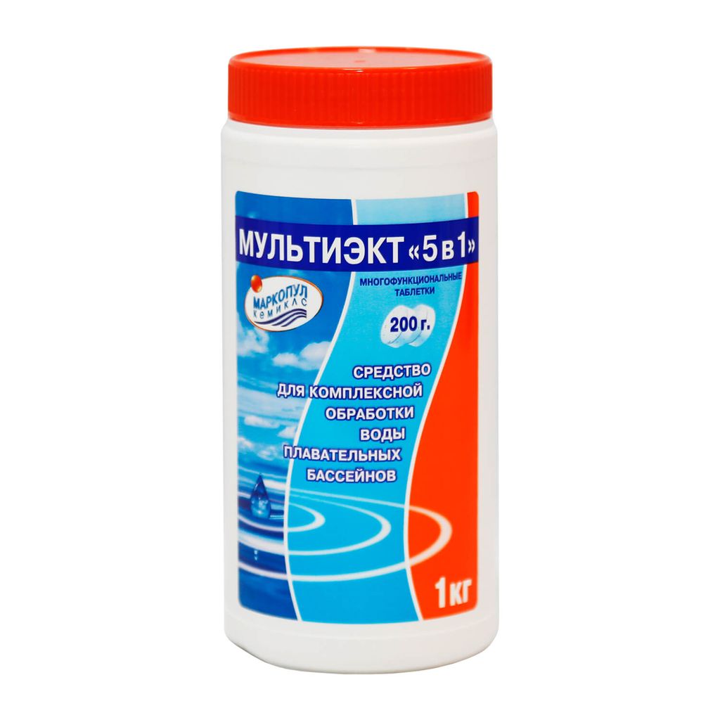 Мультиэкт 5 в 1 (таблетки по 200 гр.) 1 кг - Маркопул кемиклс фото 2