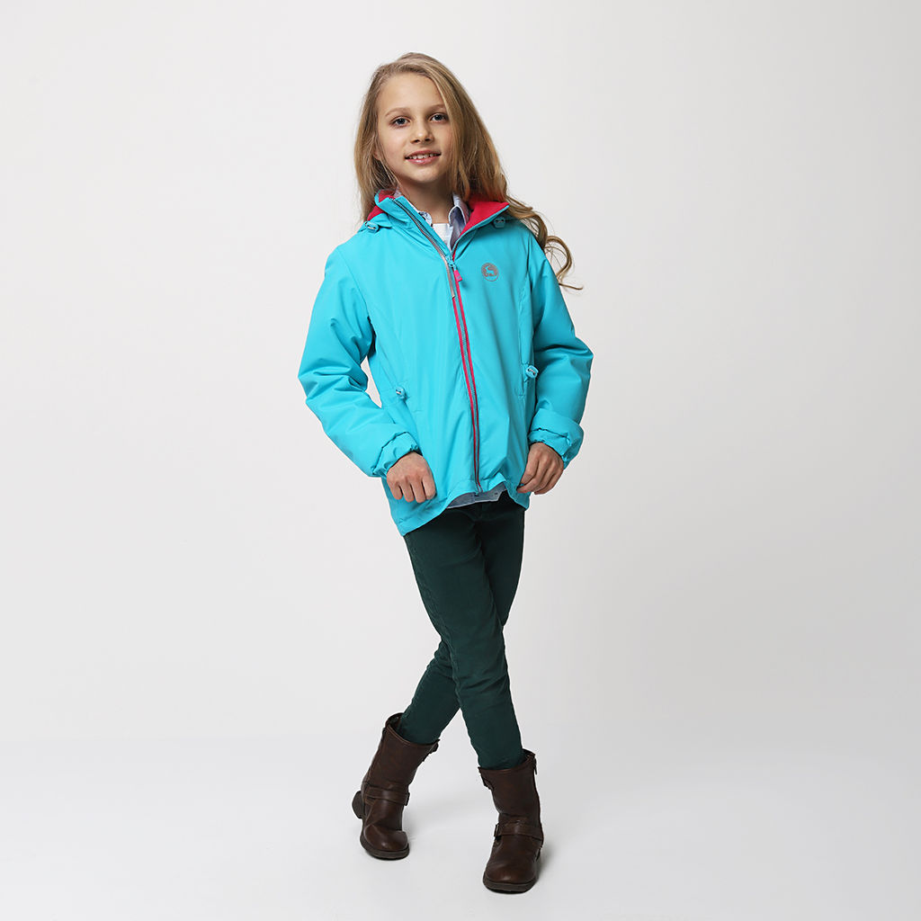 RODOS Куртка для девочки мембрана демисезон М-196 (Куртка) Бирюза