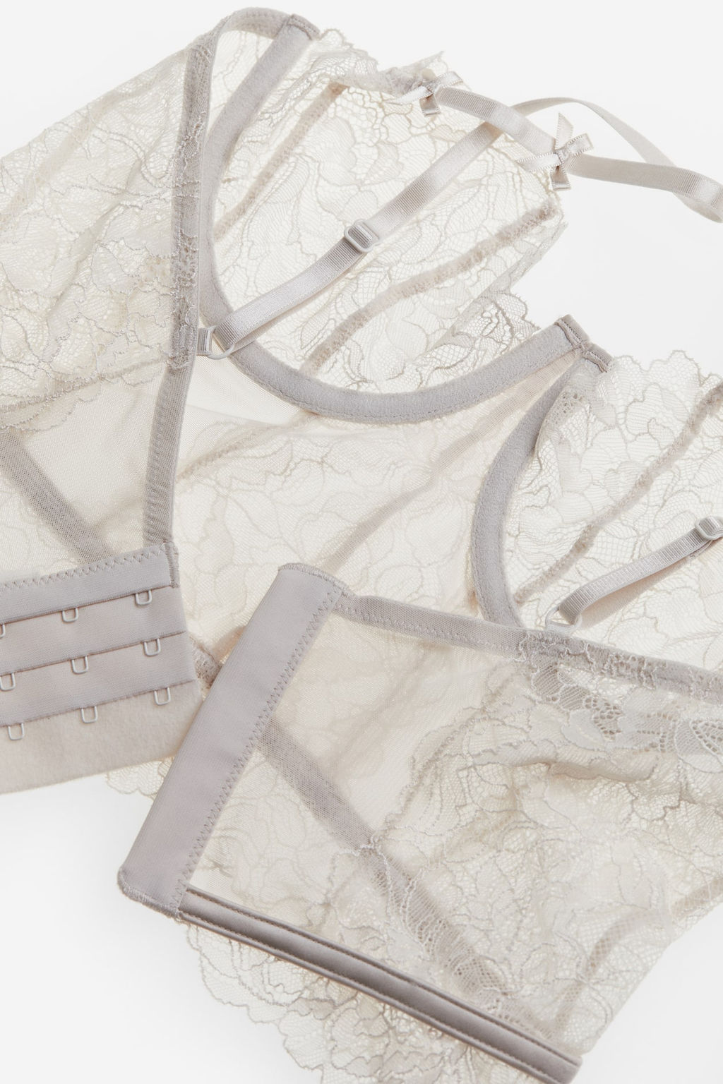 Bustier de encaje sin acolchado - H&m фото 2