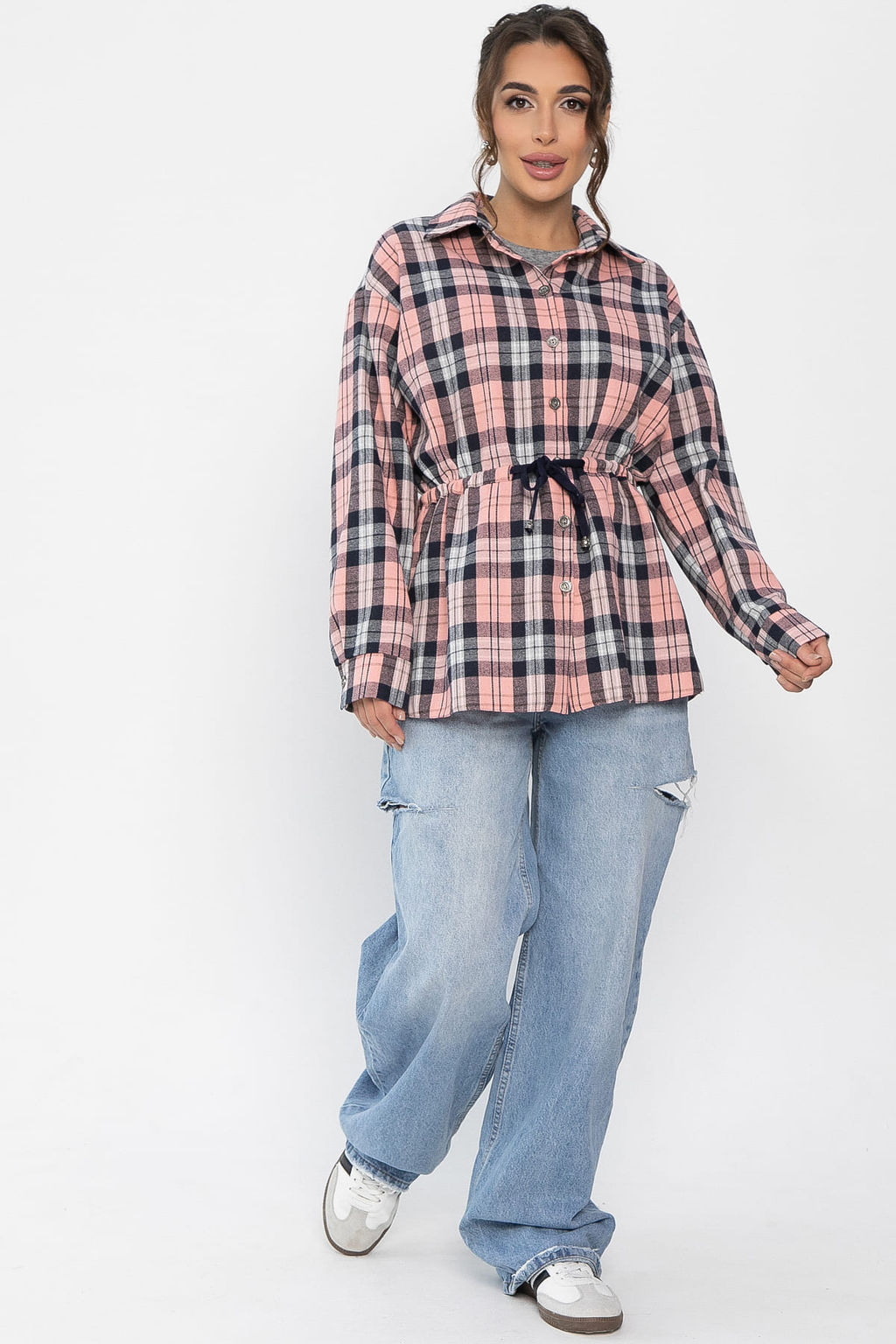 Рубашка хлопковая Джанет - Lt collection фото 27