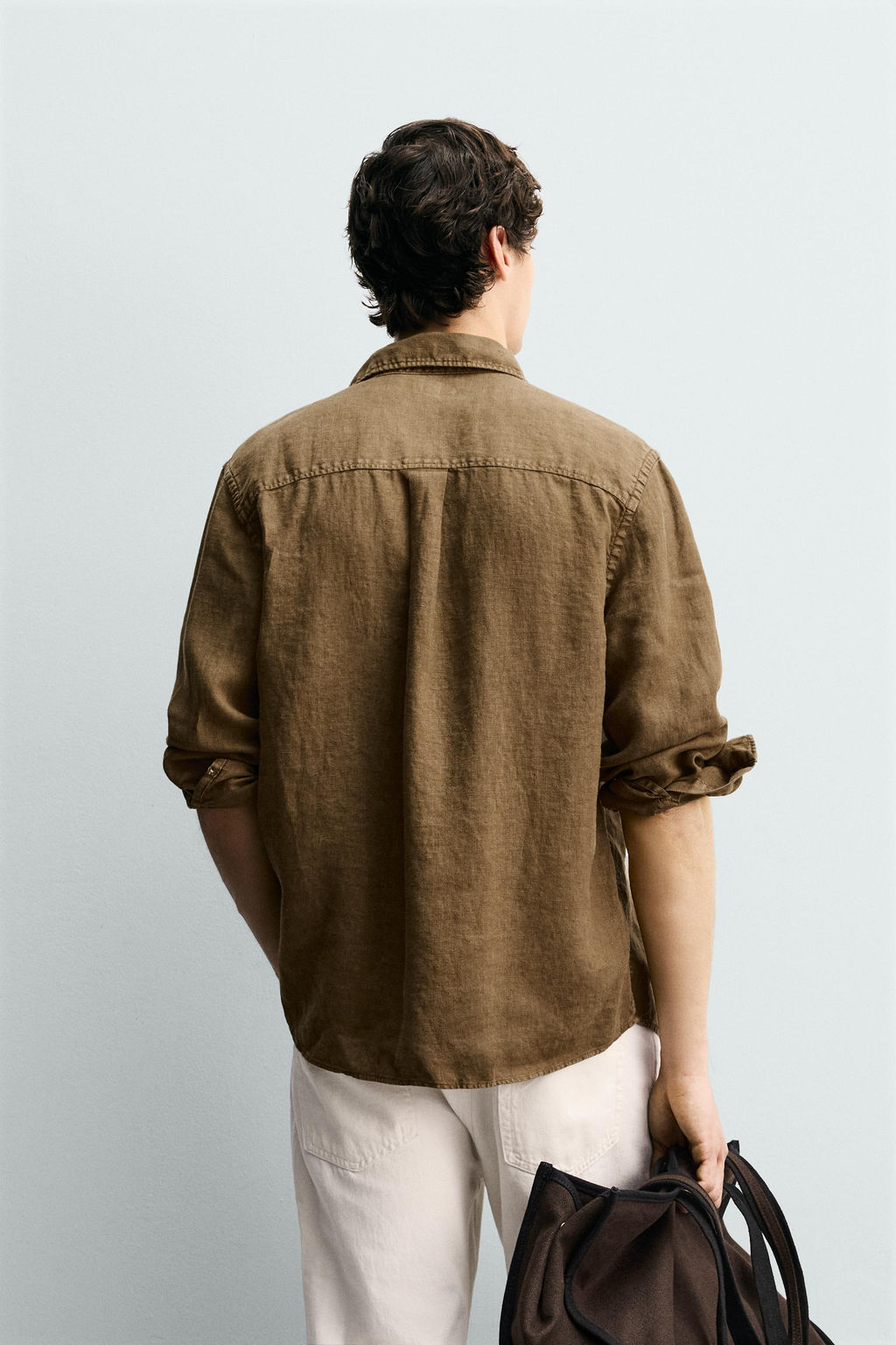 CAMISA LAVADA 100% LINO / Toffe - Zara фото 3