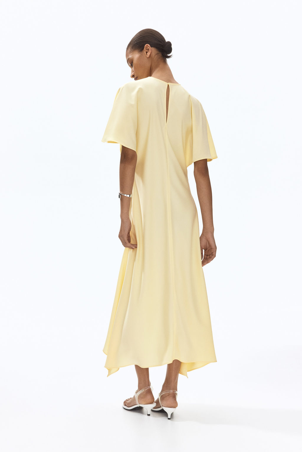 Vestido midi de sat?n - H&m фото 7