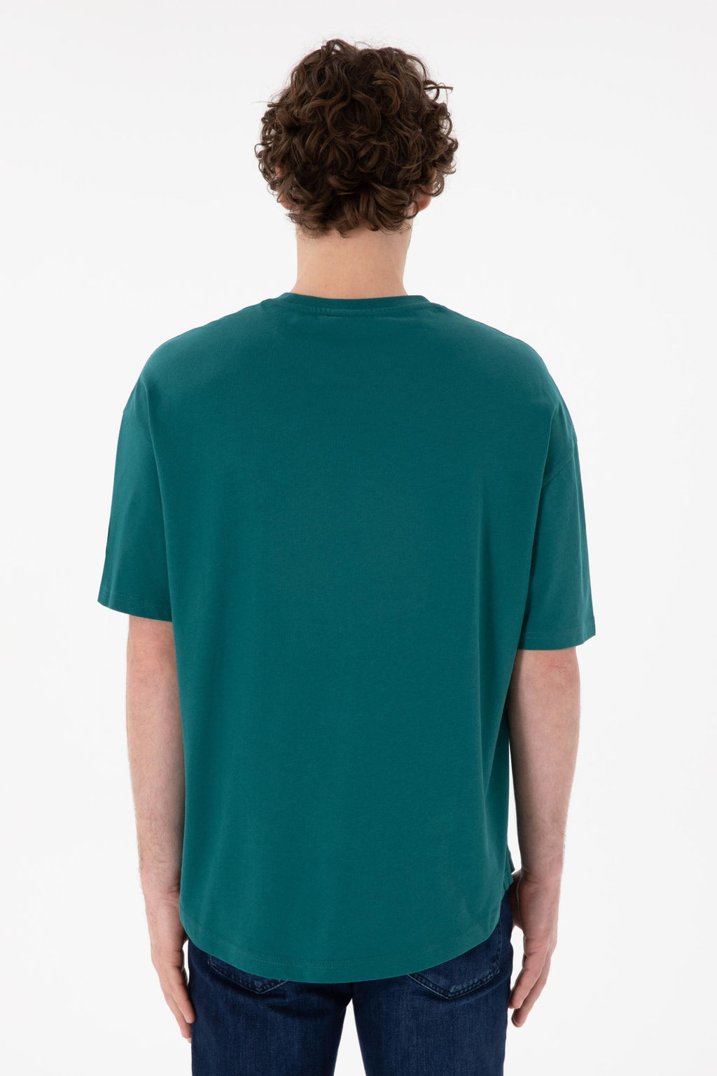 Erkek Koyu Ye_il Basic Ti__rt Sepette S_rpriz _ndirim - U.s. polo assn фото 6