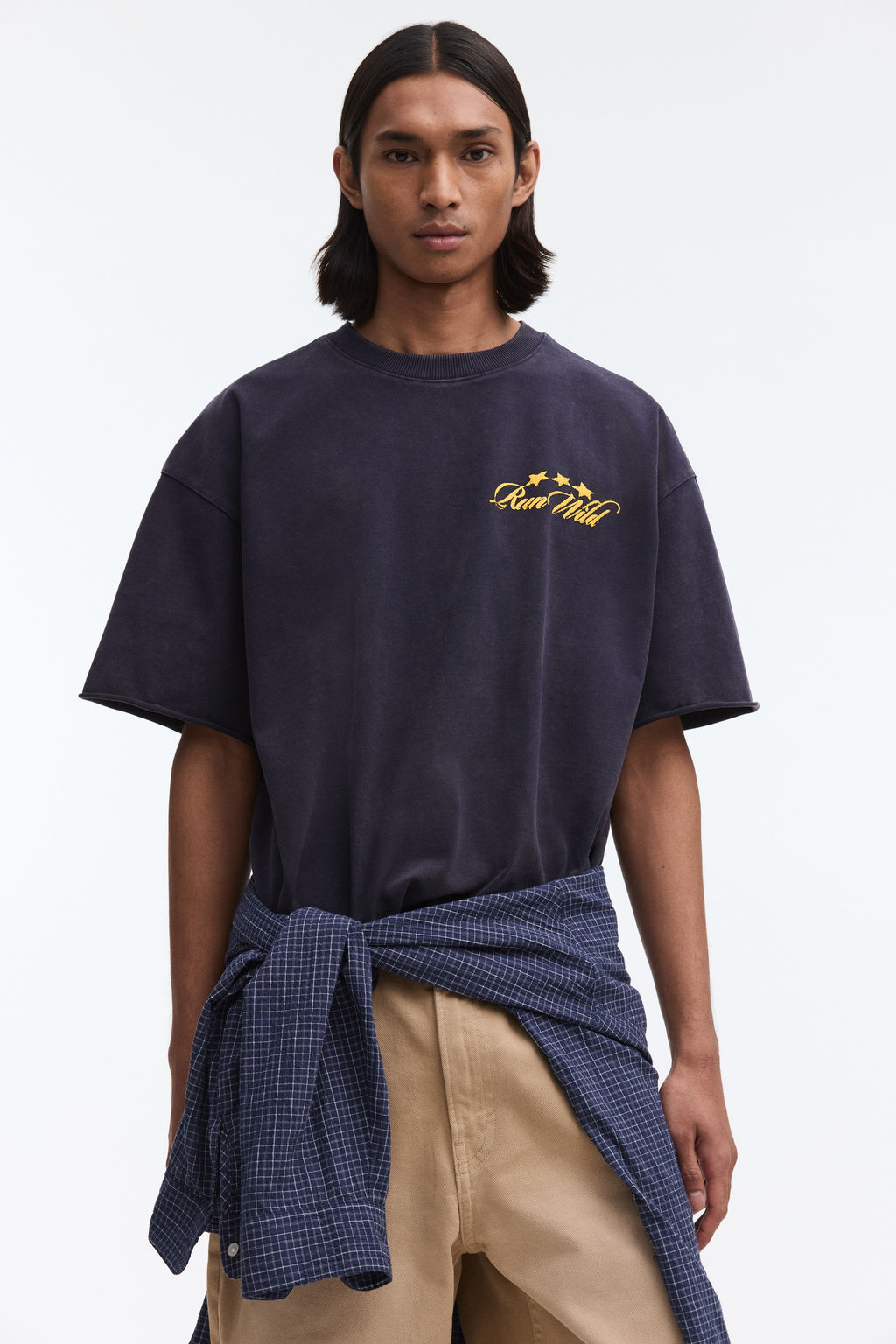 Camiseta boxy Oversized Fit - H&m фото 5