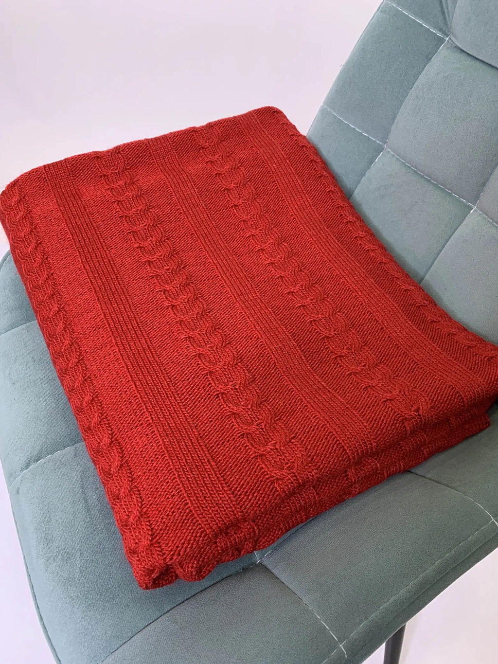 ЗЛАТА Плед 35312/красный