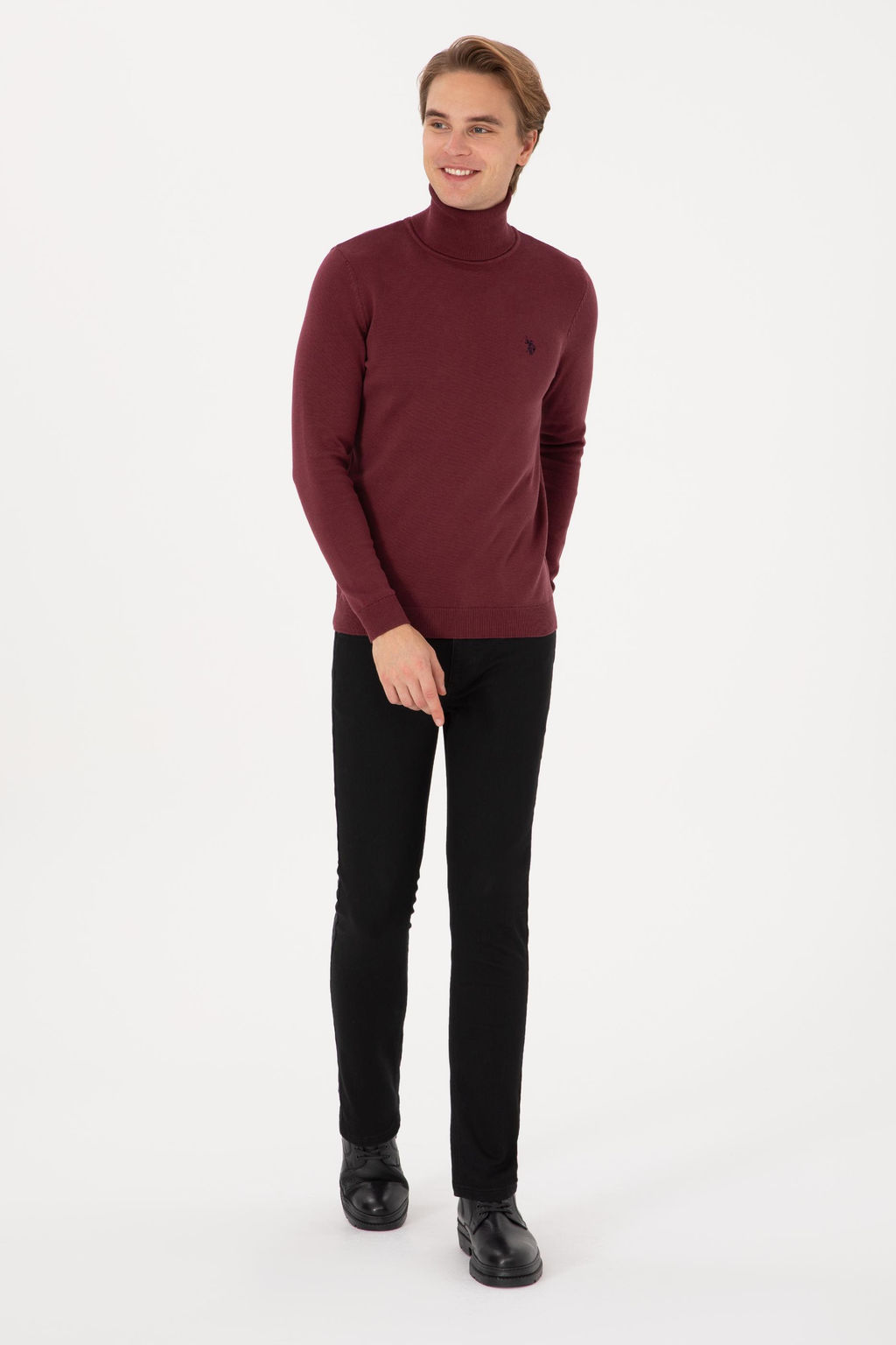 Erkek Siyah Jean Pantolon