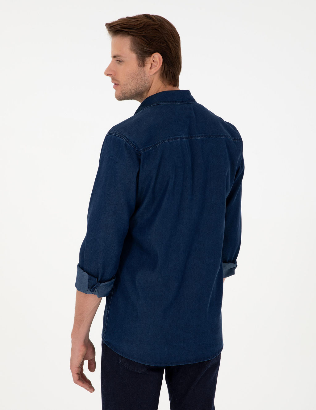 Lacivert Regular Fit Jean G_mlek - Pierre cardin фото 5
