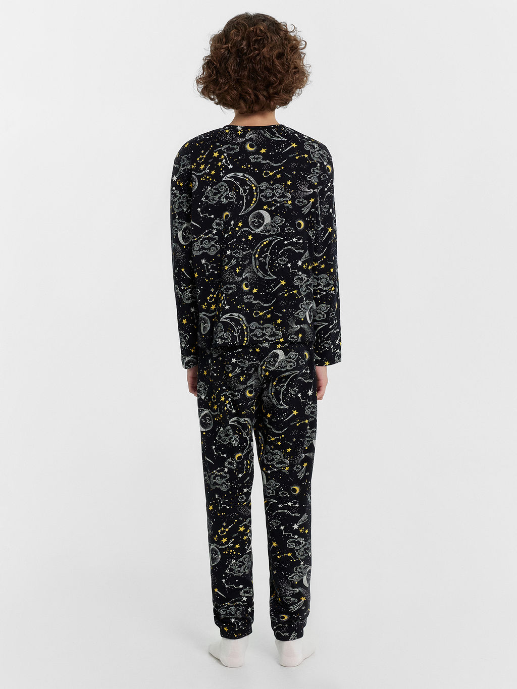 Комплект для мальчиков (джемпер, брюки) черный с созвездиями - Mark formelle фото 2