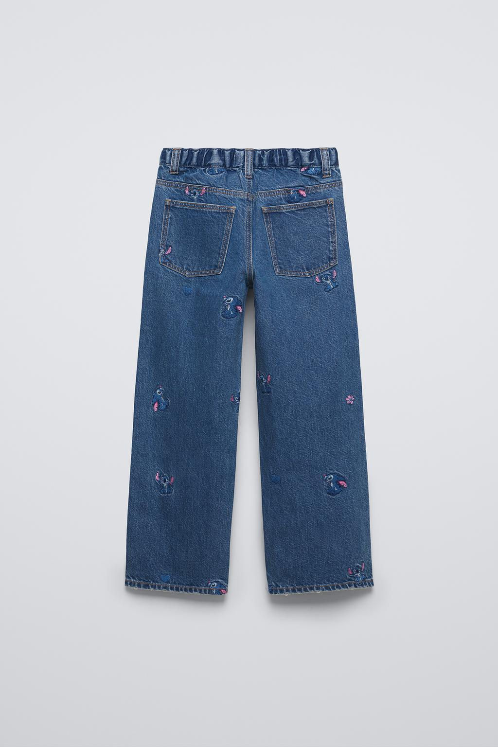 LILO & STITCH  DISNEY WIDE-LEG JEANS - Zara фото 2